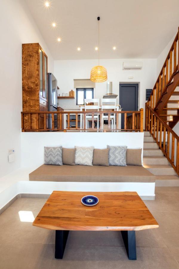 Cato Agro 4, Seafront Villa With Private Pool Afiártisz Kültér fotó