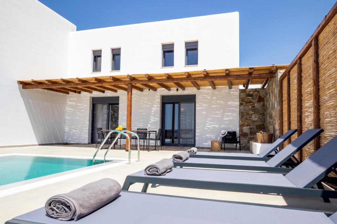 Cato Agro 4, Seafront Villa With Private Pool Afiártisz Kültér fotó