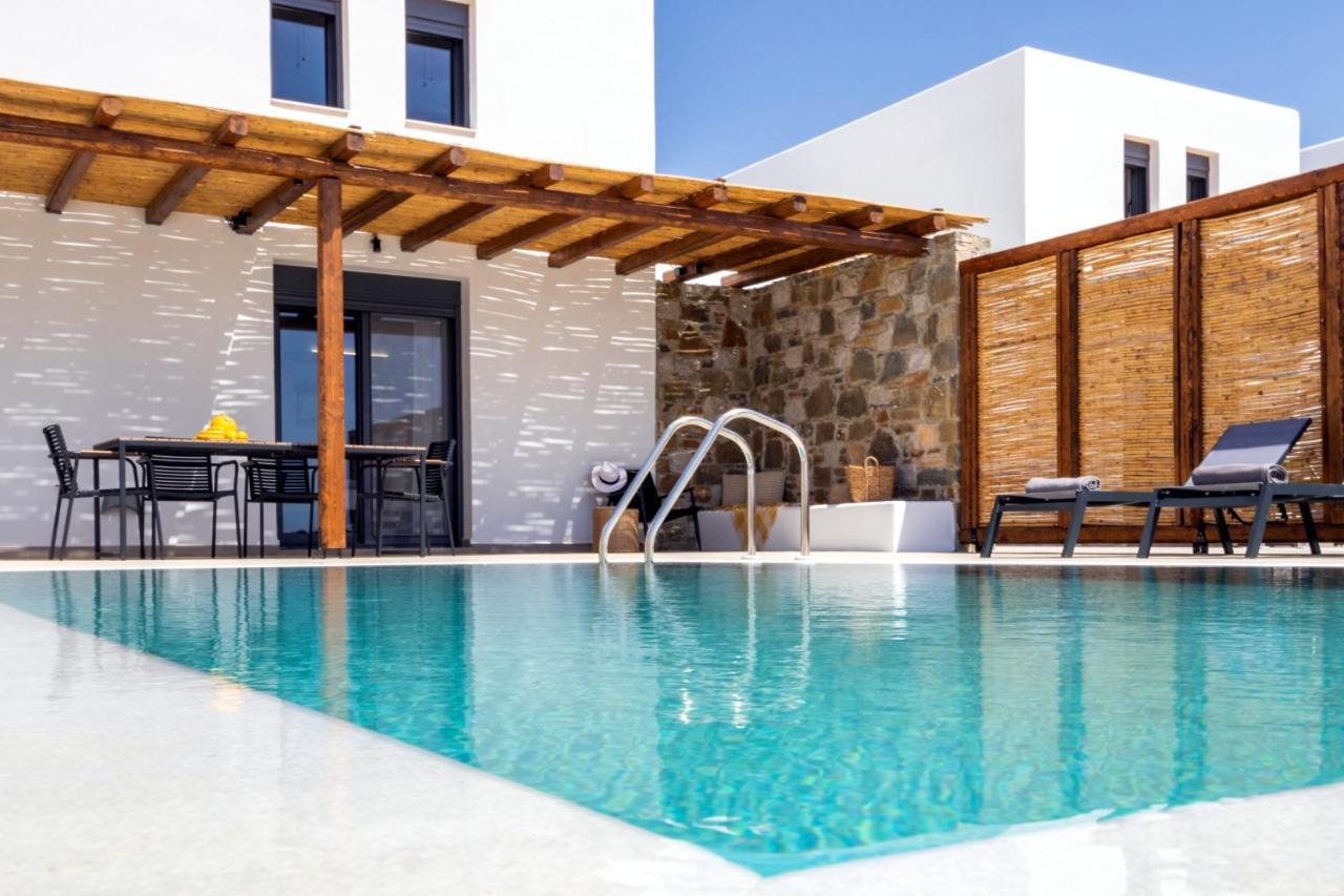 Cato Agro 4, Seafront Villa With Private Pool Afiártisz Kültér fotó